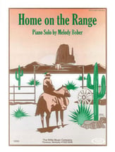 Home on the Range piano sheet music cover